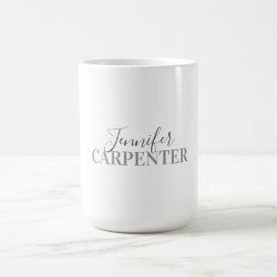Beruflich elegante moderne minimalistische schlich kaffeetasse