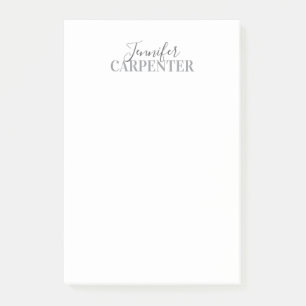 Beruflich elegante moderne minimalistische schlich post-it klebezettel