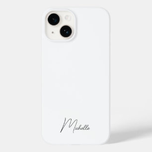 Beruflich Elegantes Schlichtes Minimalistisches Sk Case-Mate iPhone 14 Hülle