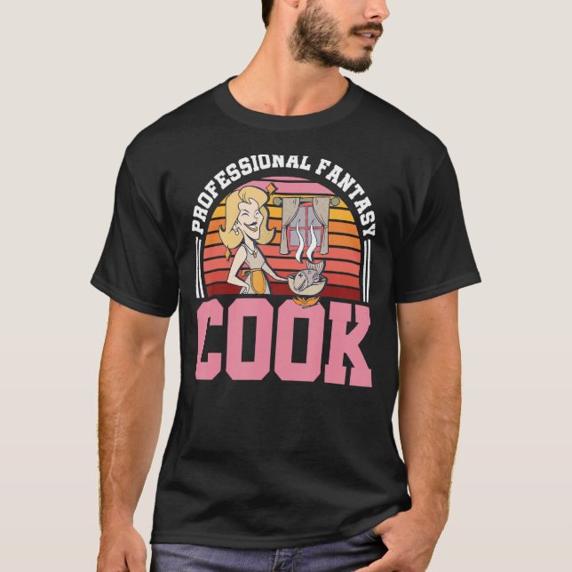 Beruflich Fantasy Cook Master Koch Küche T-Shirt (Vorderseite)