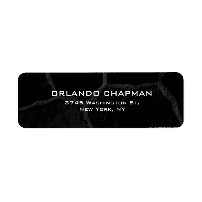 Beruflich Gray Black Stone Einfaches Schlichtes El (Vorne)