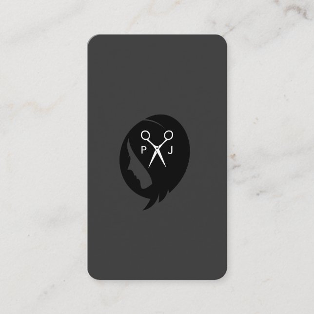 Beruflich-Hair-Stylist Visitenkarte (Vorderseite)