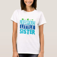 Beruflich Little Sister Blue Paint Tropfen