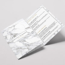 Beruflich Luxe Minimalistisch White Marble Broschü