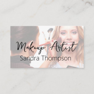 Beruflich Makeup Artist Business Cards Visitenkarte