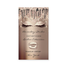 Beruflich Makeup Artist Eyelashes Rose Gold