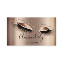 Beruflich Makeup Artist Eyelashes Rose Gold