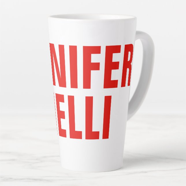 Beruflich-minimalistisch-modern-fett-weiß Milchtasse (Rechte Ecke)