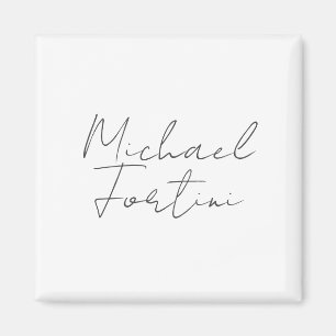 Beruflich-minimalistisch-modern-grau Magnet