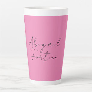 Beruflich-minimalistisch-rosa-modern heißt milchtasse