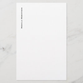 Beruflich Minimalistische Schlicht Moderne Briefpapier
