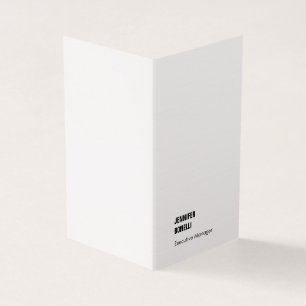 Beruflich minimalistischer moderner Stil Visitenkarten