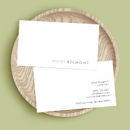 Beruflich Modern, einfach Minimalistisch Visitenkarte