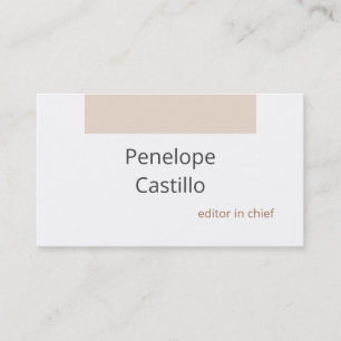 Beruflich Modern einfach, stilvoll Minimalistisch Visitenkarte