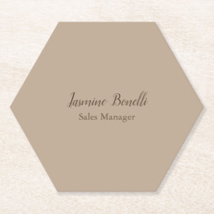 Beruflich modern Minimalistisch Untersetzer