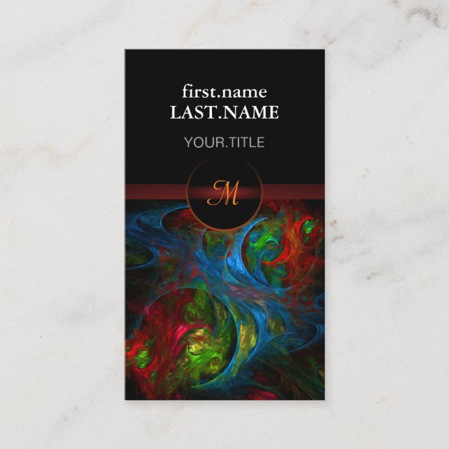 Beruflich Moderne Elegante Coole Genesis Blau Visitenkarte (Vorderseite)