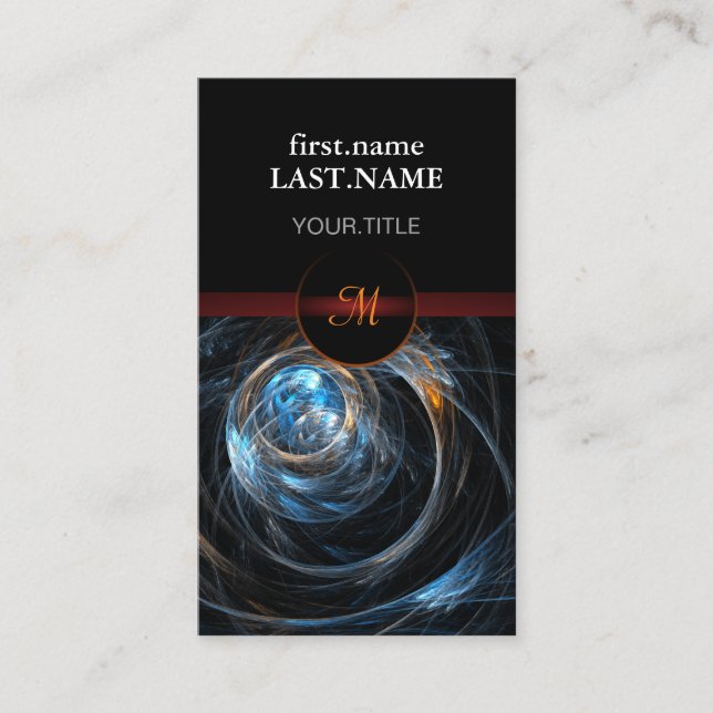 Beruflich Moderne Elegante Coole Welt Visitenkarte (Vorderseite)