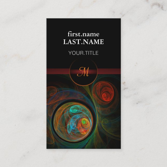 Beruflich Moderne Elegante Coole Wiedergeburt Blau Visitenkarte (Vorderseite)