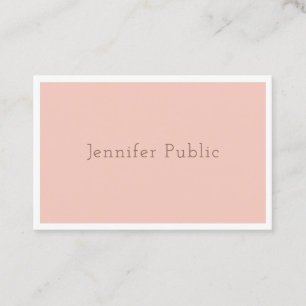 Beruflich Moderne Elegante Minimalistisch Popular Visitenkarte