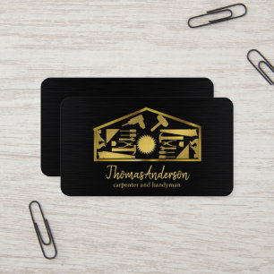 Beruflich Moderne Zuhause-Reparatur Handyman Visitenkarte