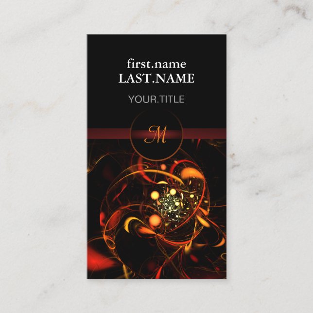 Beruflich Moderner Eleganter Cooler Herzschlag Visitenkarte (Vorderseite)