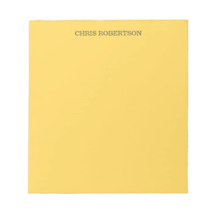 Beruflich Modernes Elegantes Notizblock