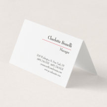 Beruflich Modernes, Minimalistisches Premiumsilber