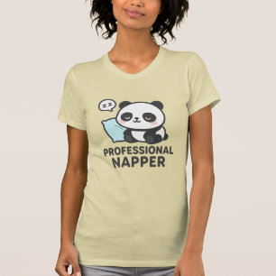 Beruflich Napper Panda T - Shirt