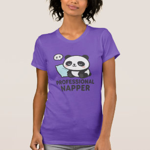 Beruflich Napper Panda T - Shirt