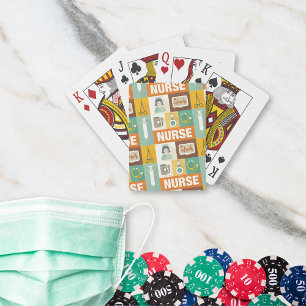 Beruflich Nurse Iconic entwickelt Spielkarten