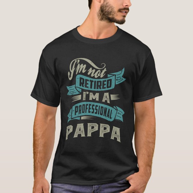 Beruflich Pappa T-Shirt (Vorderseite)