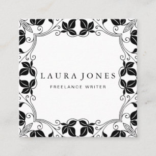 Beruflich Quadratische Visitenkarte