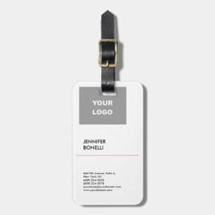 Beruflich schlicht minimalistisch-modern hinzufüge gepäckanhänger