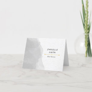 Beruflich Schwarz und Weiß Dankeskarte