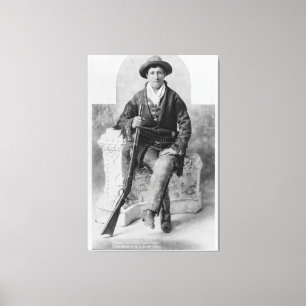 Beruflich Scout Calamity Jane 1895 Leinwanddruck