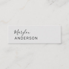 Beruflich - UNISEX Mini Visitenkarte