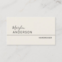 Beruflich - UNISEX Visitenkarte