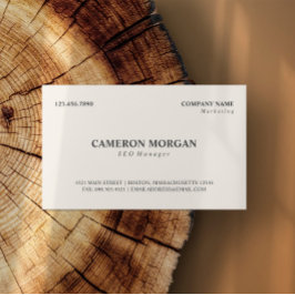 Beruflich Visitenkarte