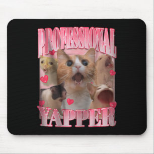 Beruflich Yapper Cat Funny Meme Mousepad