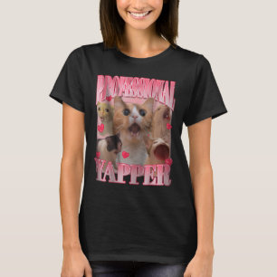 Beruflich Yapper Cat Funny Meme T-Shirt