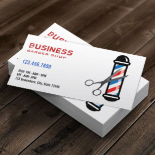 Berufliche Barber-/Barbershop-Visitenkarten Visitenkarte