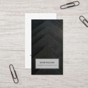 Berufliche Bodenbelag- und TilerVisitenkarte Visitenkarte