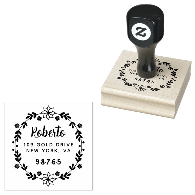 Berufliche botanische Kleider Gummistempel (Stempel)