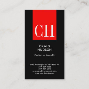 Berufliche Business Card Visitenkarte