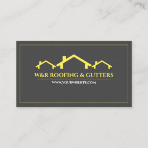Berufliche Dach- und Gutscheinkarte Visitenkarte