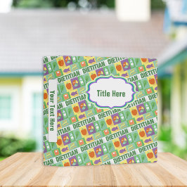 Berufliche diätetische Iconic 3,8 Cm Ordner