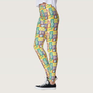 Berufliche Disc Jockey Iconic entworfen Leggings