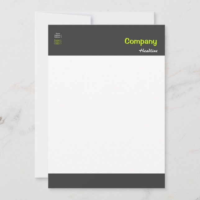 Berufliche Einladung (Vorderseite)