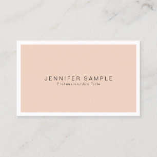 Berufliche elegante Farben Modernes Chic Design Visitenkarte