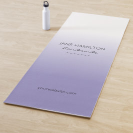 Berufliche elegante Lila Übungsmatte Yogamatte